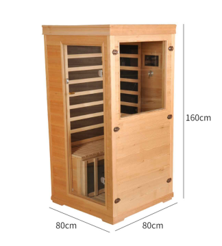 1-Person Mini Hemlock Far-Infrared Sauna