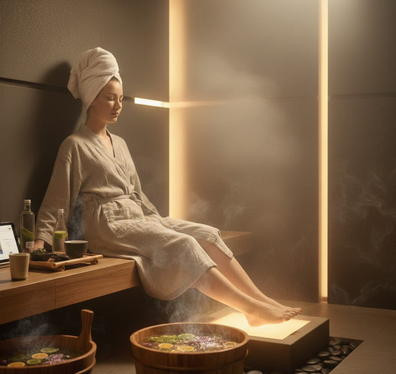 A Deep Wellness Guide to Foot Massage in a Sweat Steaming Room