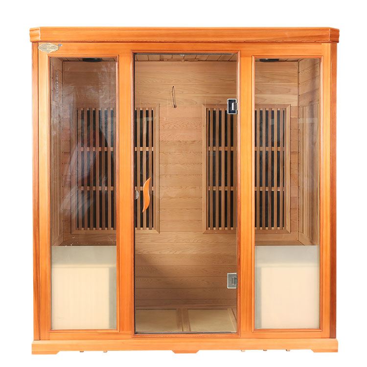 Home Sauna Carbon Heater Far Infrared Sauna Room for 4 Person