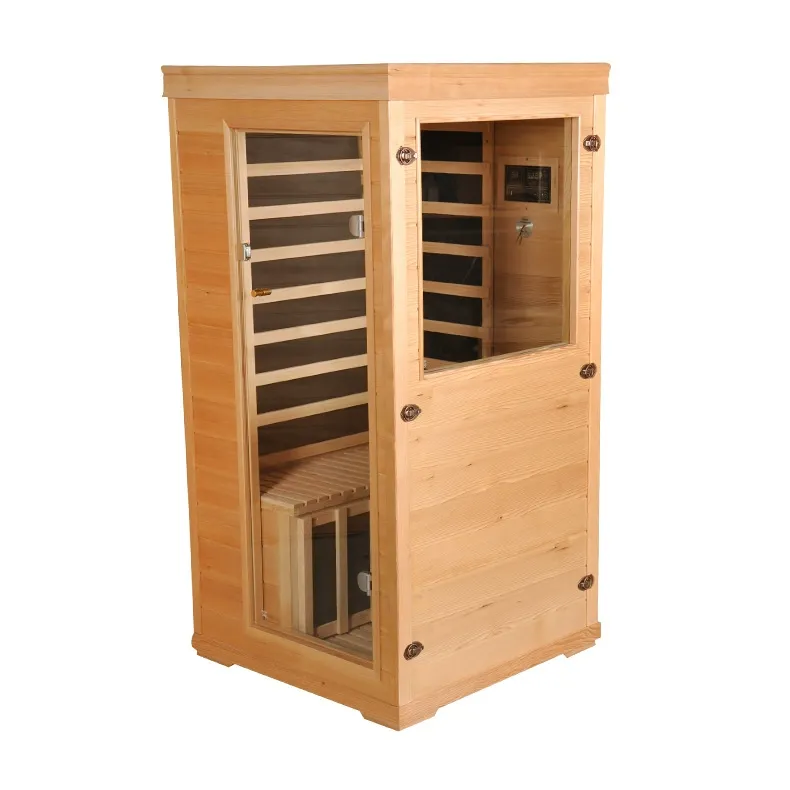One Person Glass Door Sauna Room