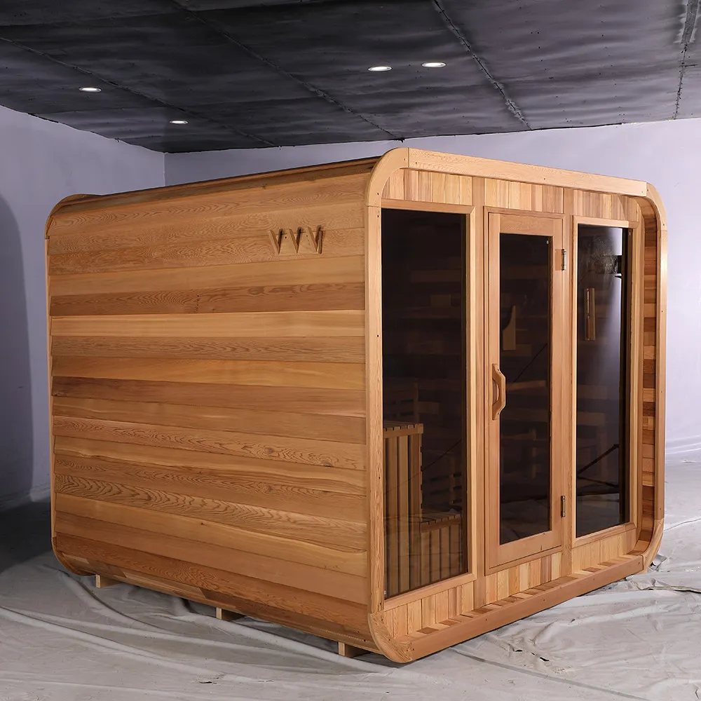 Outdoor Hemlock Far-Infrared Sauna